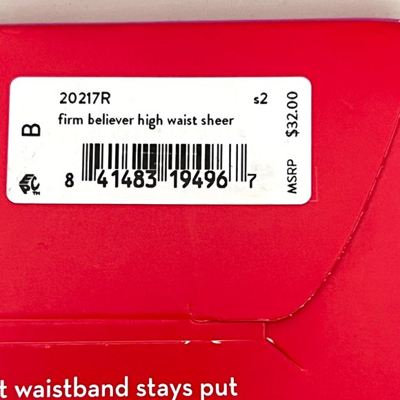 Spanx Shaping Sheers IFirm Believer High Waist Sheer B - Picture 3 of 7